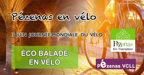 DIMANCHE 3 juin : ECO BALADE A VELO