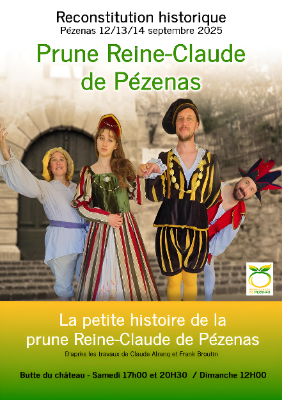 LA PETITE HISTOIRE DE LA PRUNE REINE CLAUDE DE PEZENAS
